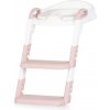 Detské WC sedátko so schodíkmi Chipolino Kiddy Pink