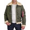 Alpha Industries B3 TT pánska zimná bunda dakr green Farba: zelená, Veľkosť: M
