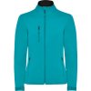 Roly Nebraska Dámska softshellová bunda SS6437 Aquamarine 236 M