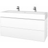 Dreja Umývadlová skrinka VARIANTE SZZ2 120 pro umyvadlo Duravit Vero - M01 Biela mat / M01 Biela mat