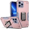 Kryt na iPhone 14 Pro odolný Kickstand svetlo ružový