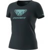 tričko DYNAFIT Graphic Co W S/S Tee 40 - Dámske tričko s krátkym rukávom Dynafit Graphic Cotton Blueberry/3D vel. 46/40