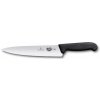 Victorinox 5.2033.22 Fibrox kuchársky nôž 22 cm, zúbkovaná hrana, čierna