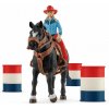 Schleich Schleich® 42576 Kovbojský závod kolem barelů