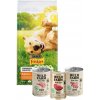 PURINA Friskies Balance 15kg + Wild Farm Pate 3x400g MIX