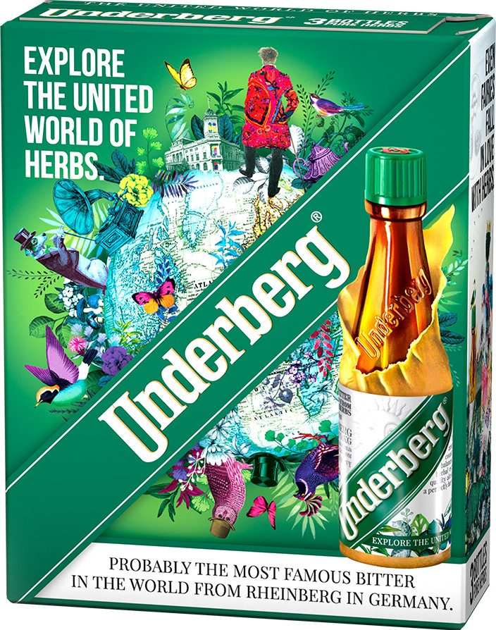 Underberg 44% 3 x 0,02 l (set)