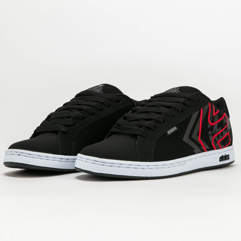 Etnies topánky Metal Mulisha Fader Black White Red 978