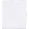 Livarno home Napínacia džersejová plachta, 140 – 160 x 200 cm (biela) (100382881)