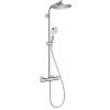 Sprchový systém Hansgrohe Crometta S na stěnu s termostatickou batériou chróm 27267000