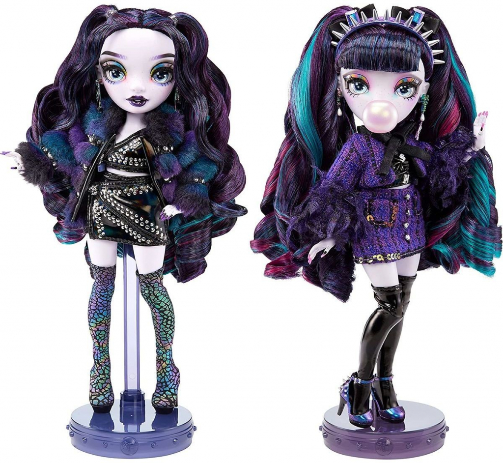 MGA Rainbow High Shadow High Tajomné bábiky Special Edition Twins Naomi a Veronica Storm