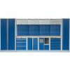 Kvalitní PROFI BLUE dílenský nábytek 4235 x 465 x 2000 mm - MTGS1301AJ