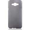 Púzdro SILIKÓNOVÉ JELLY CASE METALLIC pre SAMSUNG GALAXY A8 (A800) - čierne