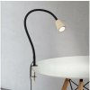 Orion - Flexibilná stolná lampa so svorkou DOTTY 1xGU10/10W/230V béžová/čierna LA 4-1231/1 khaki + záruka 3 roky zadarmo