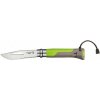 Opinel VRI N°08 Outdoor Earth Inox, zelená 001715