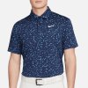 Pánska polokošeľa Nike Golf Dri-Fit Tour Floral Polo Midnight Navy L