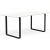 Stôl Muuto laminovaný nohy čierne 170 x 85 cm biely