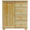 Maxi-Drew Komoda nr.20 - v100 x š80 x h42 cm (Barva dřeva: Borovice)