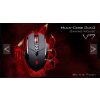 A4tech BLOODY V7 herná myš, až 3200DPI, technológia V-Track, 160KB pamäť, USB, CORE 3, kovové podložky