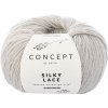 Katia Silky Lace 173 Pearl Light Grey Pletacia priadza