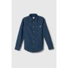 Detská riflová košeľa Pepe Jeans PB302311HS8 modrá 176