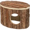 Trixie Domek METTE pre křečky 18 x 12 x 12 cm prírodný drevo s kůrou