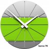 Dizajnové hodiny 10-029 CalleaDesign Benja 35cm (viac farebných verzií) Farba zelené jablko-76