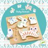 DJECO Pastelová mláďátka vkládací dřevěné puzzle