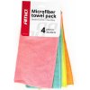 Sada utierok z mikrovlákna 30x30cm Cwash-02 4ks AMiO-01046
