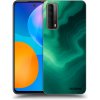 Picasee silikónový čierny obal pre Huawei P Smart 2021 - Malachite