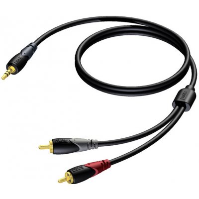 KLOTZ ALPA015 CABLE 2 RCA/2 RCA COUDÉ - 1.5M - Câbles audio