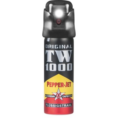 TW1000 Obranný sprej Pepper-Jet Classic + LED svetlo 63 ml