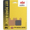 Predné brzdové doštičky / obloženie SBS Gas Gas 327 Trial 1989 - 1990 směs RSI