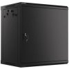 Lanberg LANBERG RACK CABINET 19” WALL-MOUNT 12U/600X450 FOR SELF-ASSEMBLY WITH METAL DOOR BLACK (FLAT PACK)
