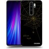Picasee silikónový prehľadný obal pre Xiaomi Redmi Note 8 Pro - Delicate danger