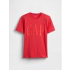 GAP Detské tričko s logom Červená S