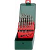 Sada vrtákov Metabo HSS-G 25-dielna 627154000