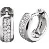 Engelsrufer Strieborné kruhové náušnice so zirkónmi Anna ERE-ANNA-ZI-CR