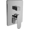 Mereo Sprchová podomietková batéria s prepínačom, Viana, Mbox, hranatý kryt, chróm
