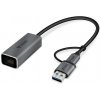 YTC 013 USB C na RJ-45 Ethernet YENKEE adaptér