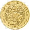 The Royal Mint zlatá mince Tudor Beasts Yale of Beaufort 2023 1/4 oz