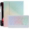 AppleKing puzdro s farebne podsvietenou klávesnicou a priestorom na Apple Pencil pre iPad Air 4 (2020) / Air 5 (2022) / Pro 11