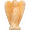 Nefertitis Jadeit žltý anjel strážny NF42433 - XL - cca 5 cm