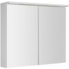 AQUALINE - KAWA STRIP Galérka s LED osvetlením 80x70x22cm, biela WGL80S