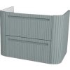 Kúpeľňová skrinka pod umývadlo Devo Gloria 2.0 fjordová zelená 70 x 50 x 42 cm GL2-SU2S70-2-F72