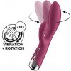 Satisfyer Spinning Rabbit 1 Rotating Clitoral Arm Vibrator Red