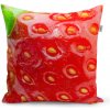Sablio Vankúš Detail jahody - 50x50 cm