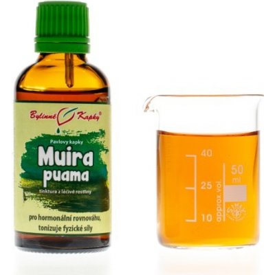 Bylinné kapky Muira puama bylinné kvapky tinktúra 50 ml