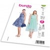 Strih Burda 5635 - Šaty