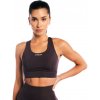 Dámska podprsenka GymBeam Aura Sports Bra Tee Brown XL