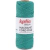 MACRAME CORD FINE 2,5mm Katia Farby MACRAME CORD FINE: 211 tyrkysová